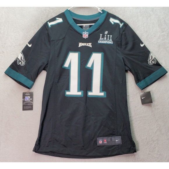 NFL Philadelphia Eagles Wentz Nike Jersey Football Men's S Super Bowl Champions